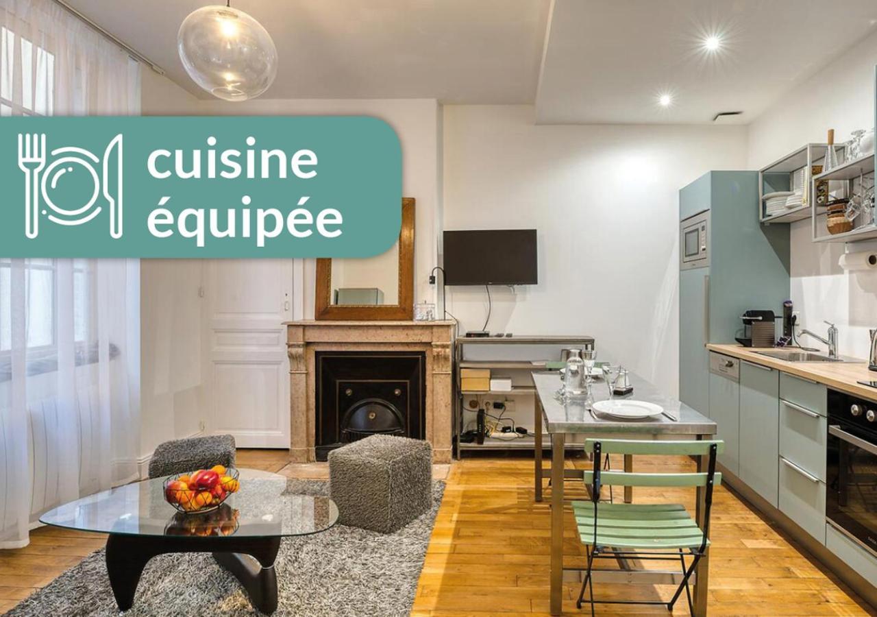 Cosy Appartement Lyon Valmy - Parking Exterior foto
